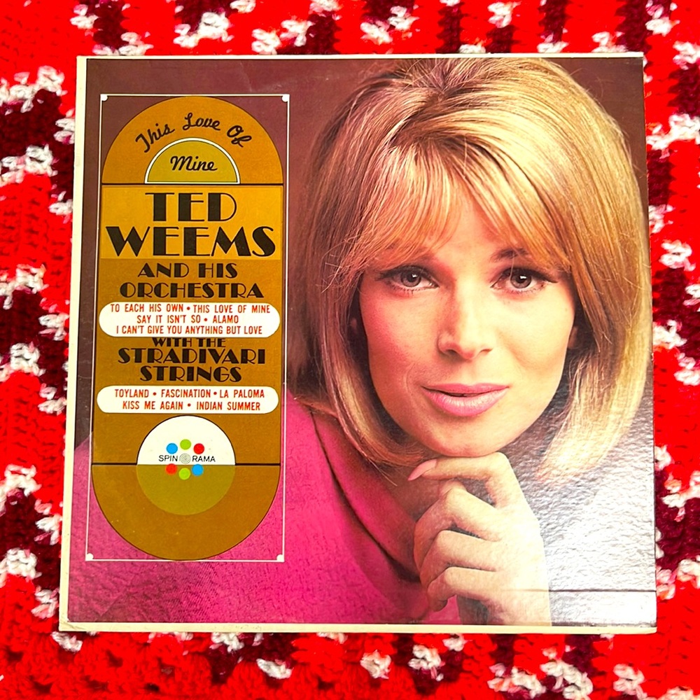 Ted Williams and his orchestra vinyl record LP